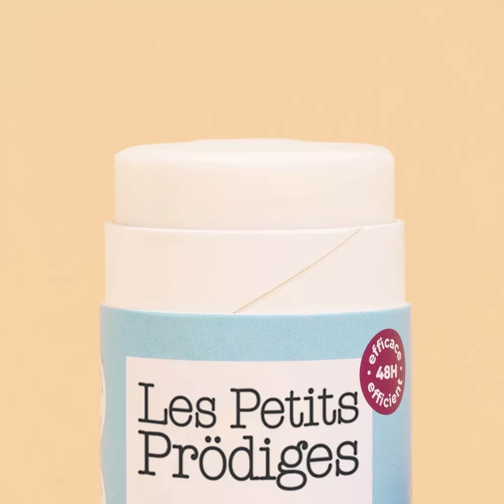 DÉODORANT SOLIDE 48 H – LINGE PROPRE – 40 G – LES PETITS PRÖDIGES