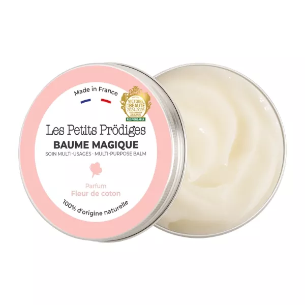BAUME MAGIQUE MULTI-USAGES – FLEUR DE COTON – 30 ML – LES PETITS PRÖDIGES
