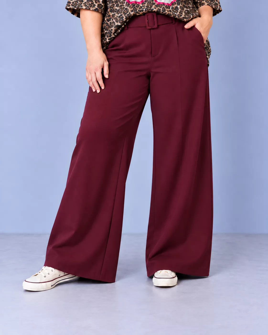 PANTALON LAZAR – AMY&CLO PARIS – GRANDE TAILLE 42–48