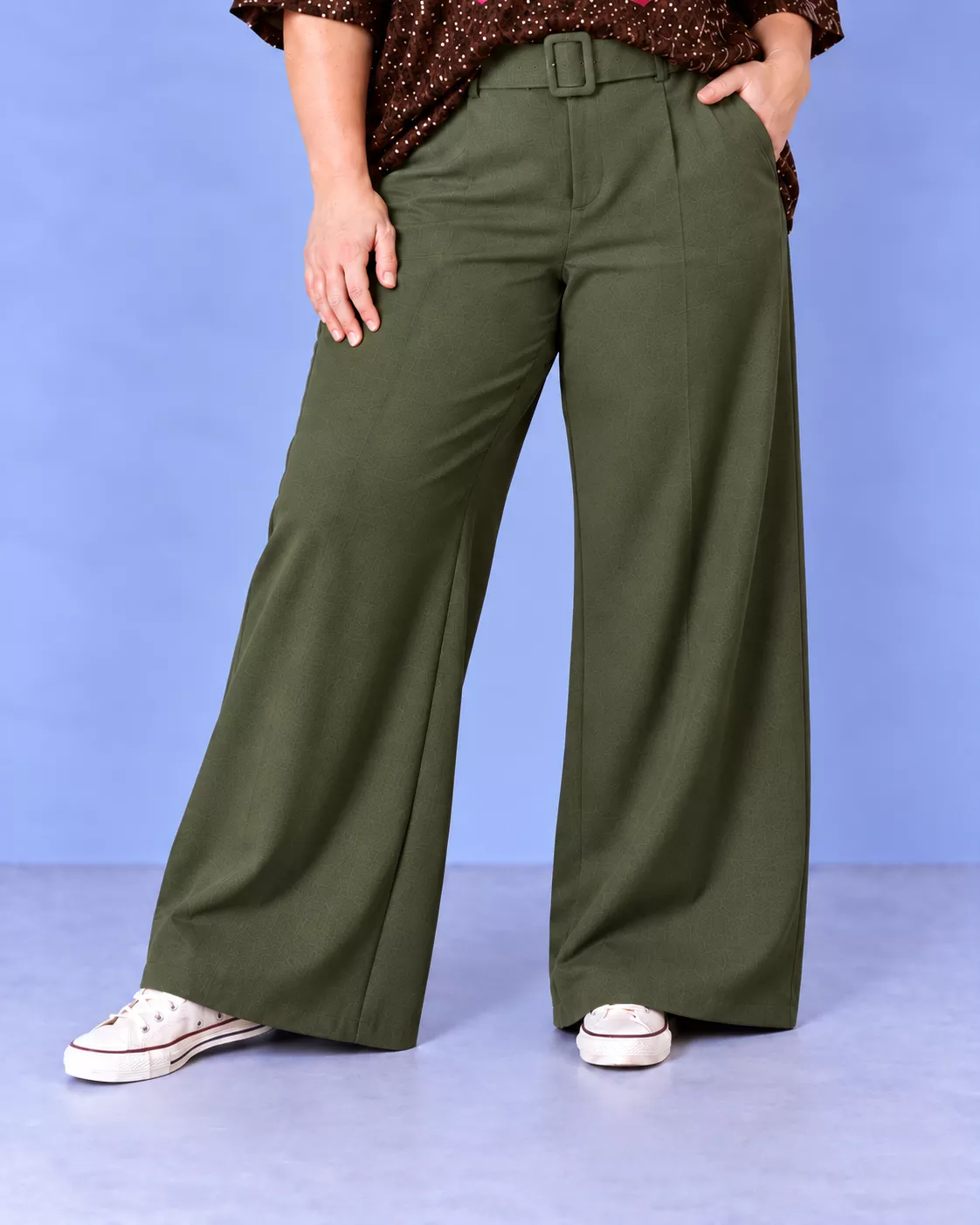 PANTALON LAZAR – AMY&CLO PARIS – GRANDE TAILLE 42–48