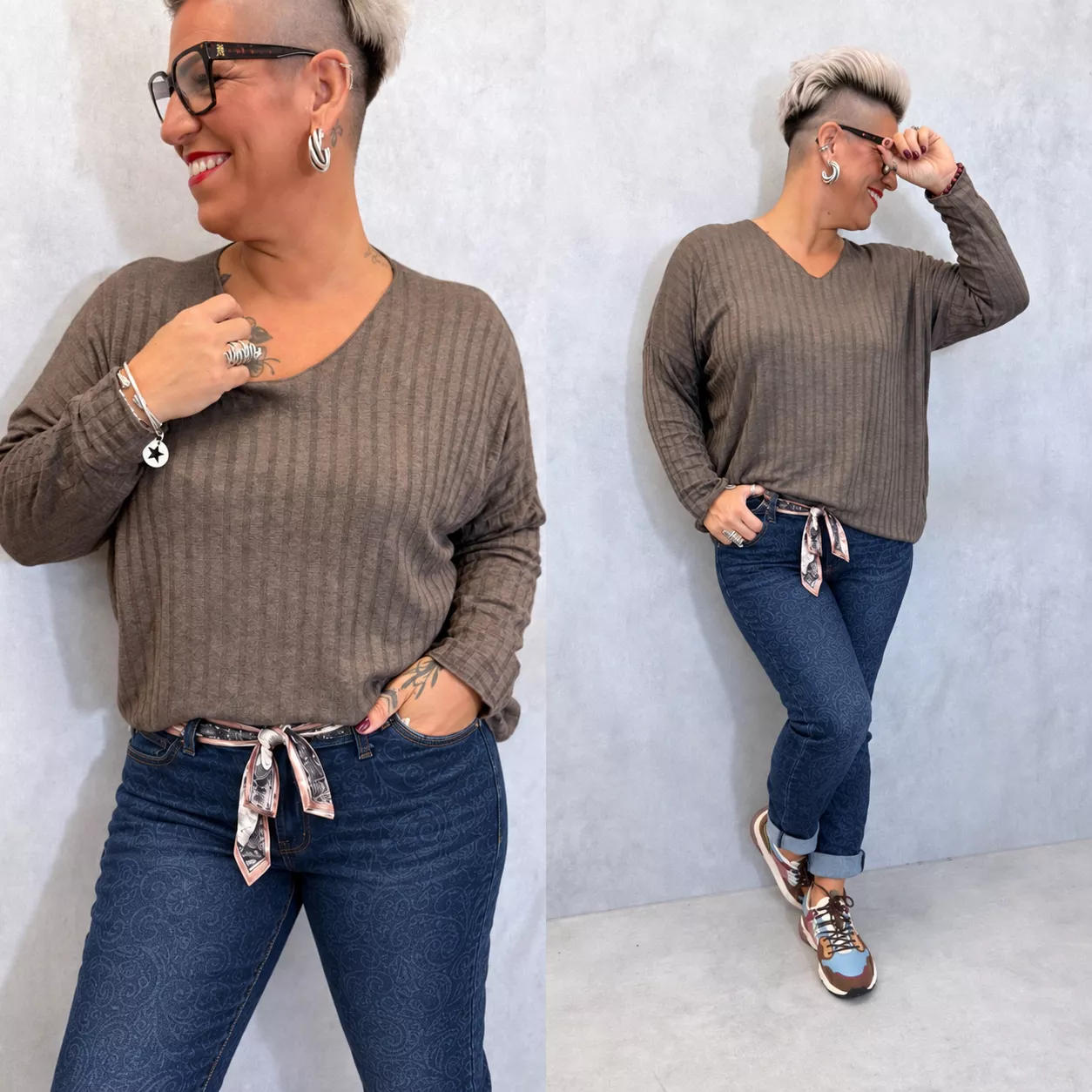 PULL FIN LOUISA – GRANDE TAILLE 44–48