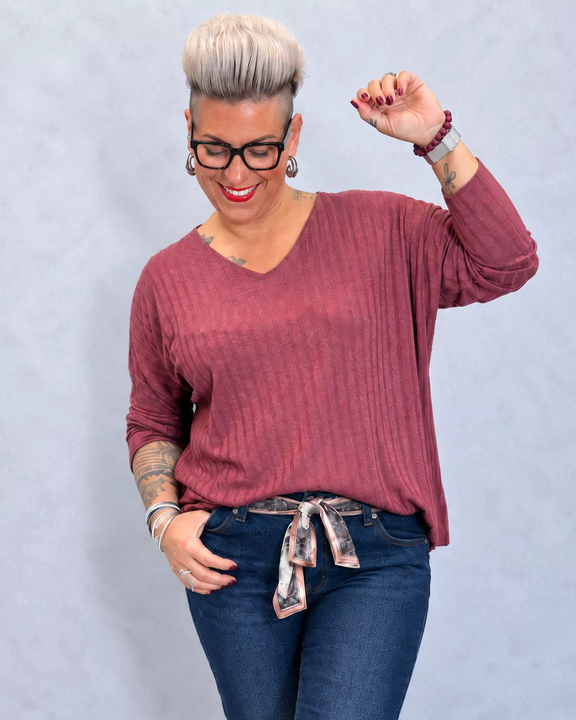 PULL FIN LOUISA – GRANDE TAILLE 44–48