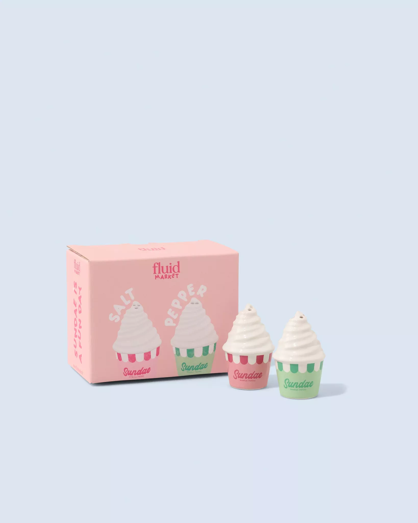 SALIÈRE ET POIVRIÈRE SUNDAE EN CÉRAMIQUE – FLUID MARKET