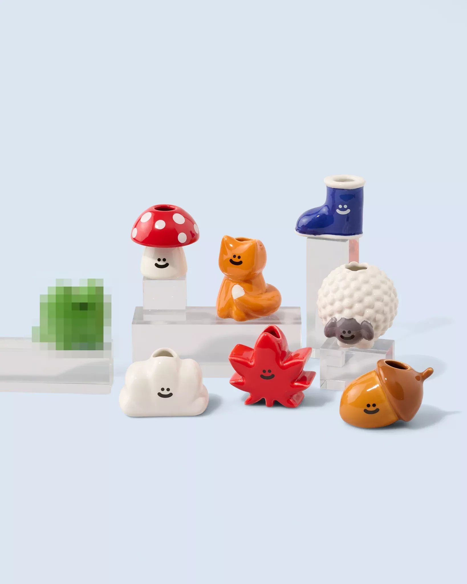 SURPRISE BOX WOOD – MINI VASE MYSTÈRE EN CÉRAMIQUE – FLUID MARKET