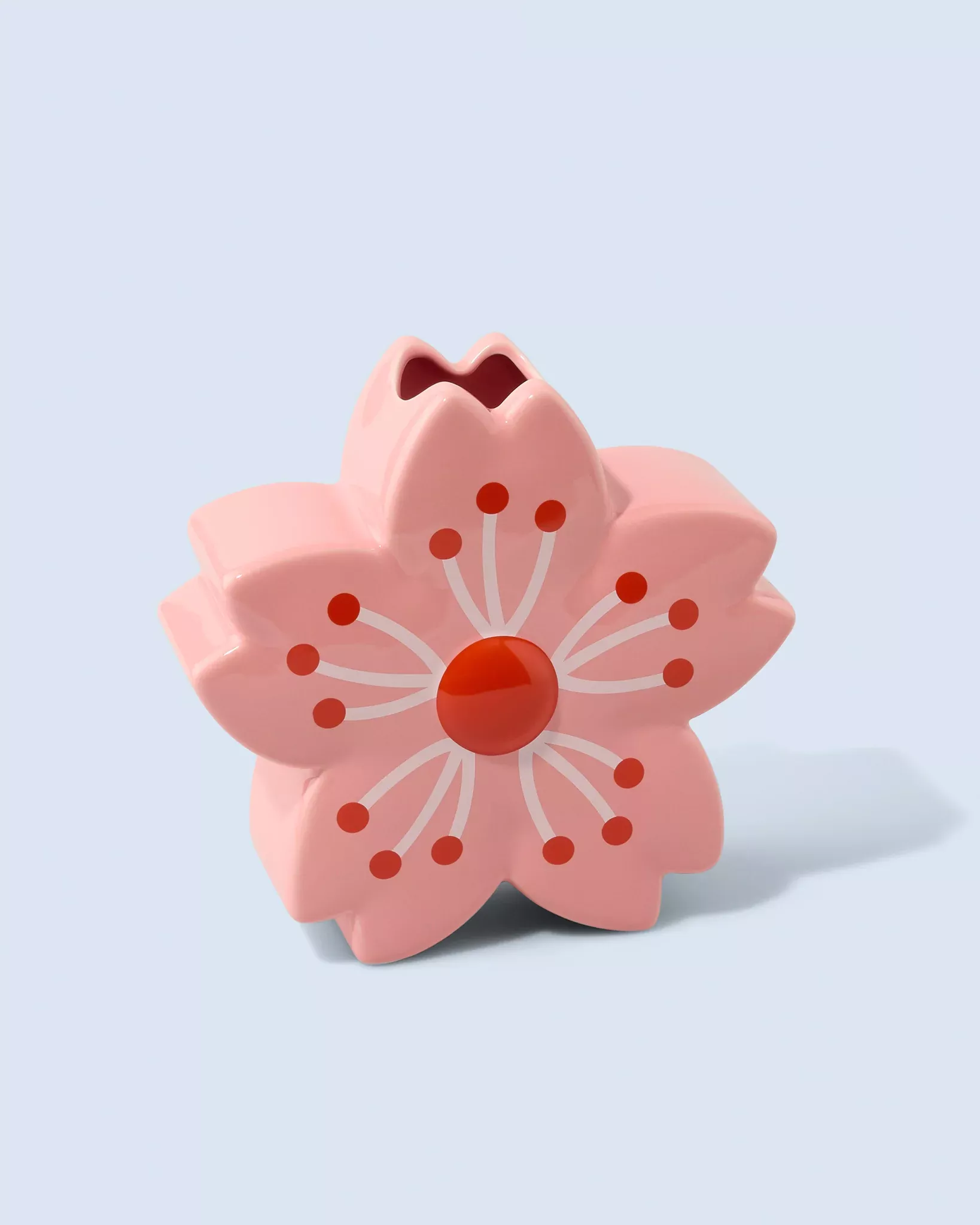 VASE FLEUR DE CERISIER EN CÉRAMIQUE – FLUID MARKET