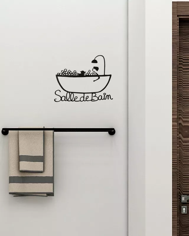 DAS BADEZIMMER – WANDDEKORATION – FILOMEN