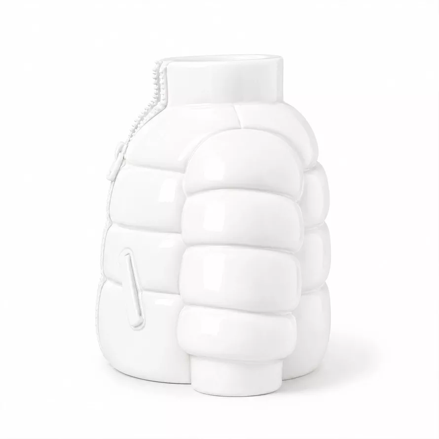 VASE DOUDOUNE – BLANC – UPSIDE STORIES