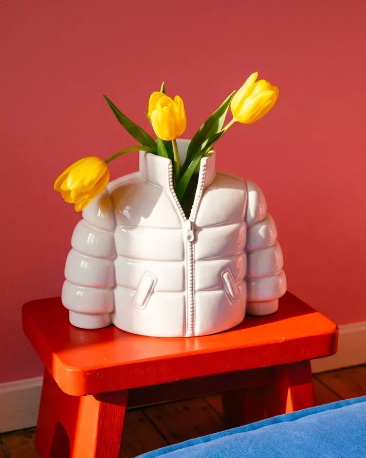 VASE DOUDOUNE – BLANC – UPSIDE STORIES