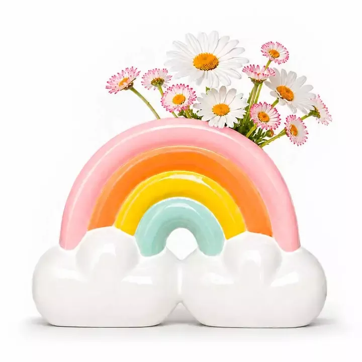 VASE MINI ARC-EN-CIEL – COULEURS PASTEL – UPSIDE STORIES