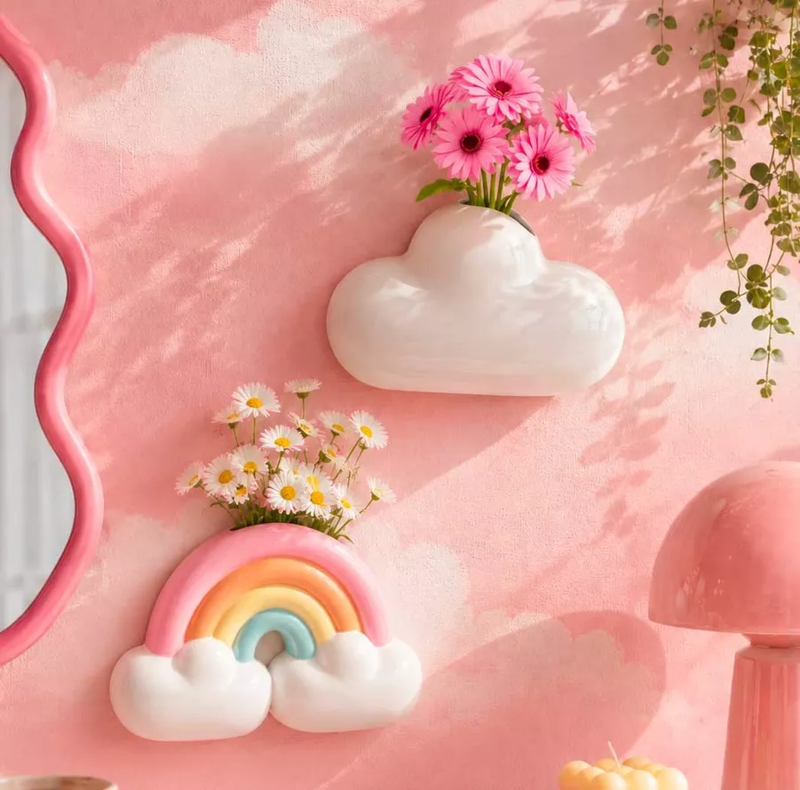 VASE MINI ARC-EN-CIEL – COULEURS PASTEL – UPSIDE STORIES