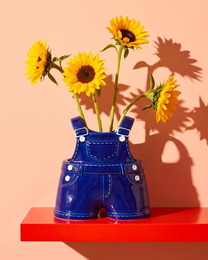 VASE SALOPETTE – BLEU – UPSIDE STORIES