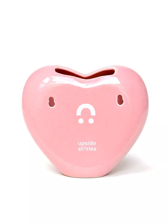 VASE CŒUR – LOVE PATCH – UPSIDE STORIES