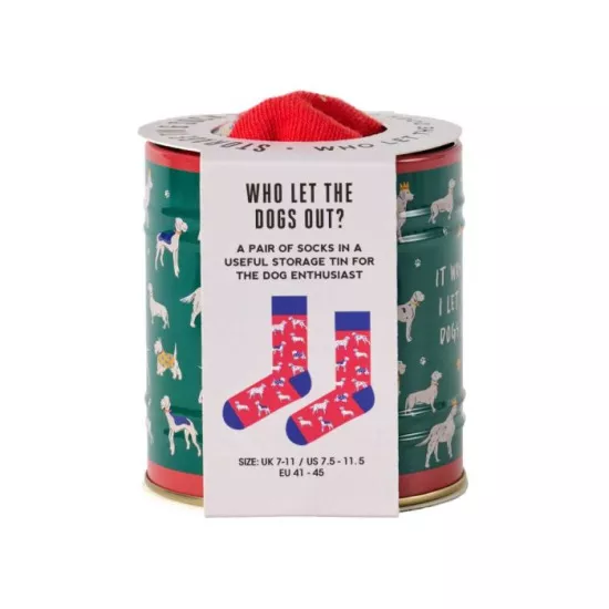 CHAUSSETTES EN BOÎTE – DOGS – GENTLEMEN’S HARDWARE – EU 41–45