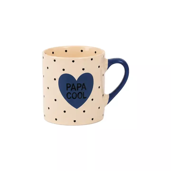 TASSE EXPRESSO – PAPA COOL BLEU – OPJET PARIS – 15 CL