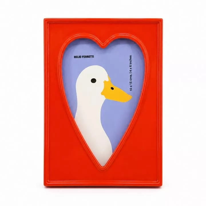 FOTORAHMEN – ROTES HERZ – HELIO FERRETTI