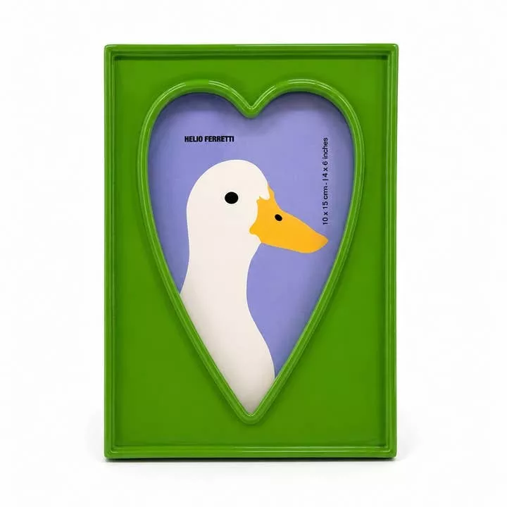 FOTORAHMEN – GRÜNES HERZ – HELIO FERRETTI