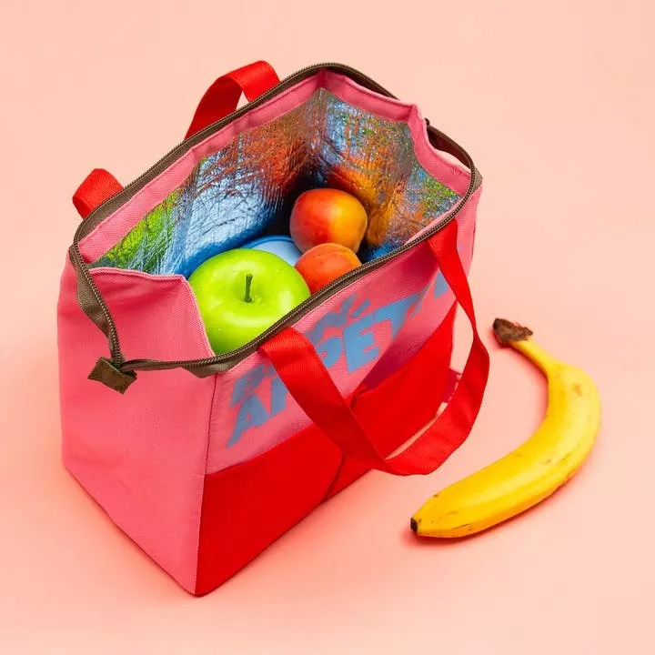 ISOLIERTE LUNCHTASCHE – BON APPÉTIT ROT – HELIO FERRETTI