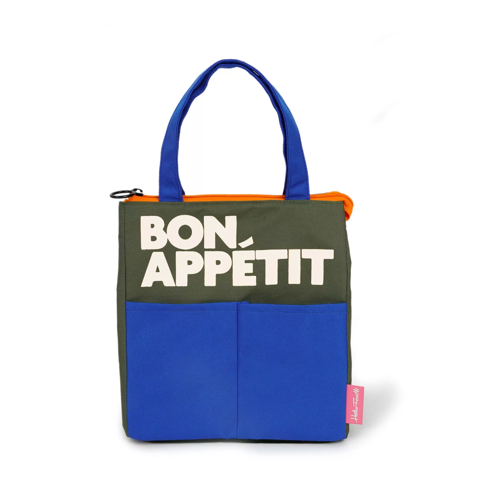 ISOLIERTE LUNCHTASCHE – BON APPÉTIT BLAU – HELIO FERRETTI