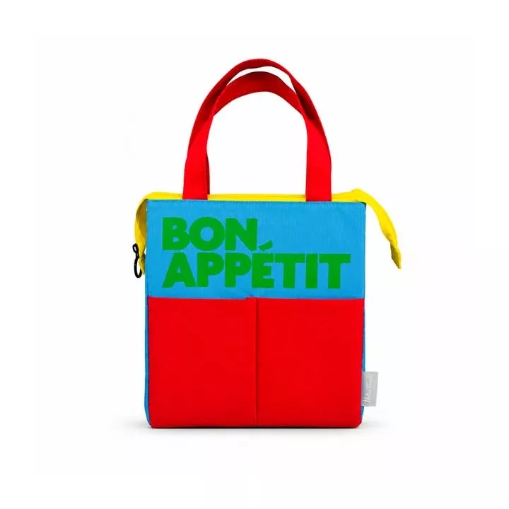 ISOLIERTE LUNCHTASCHE – BON APPÉTIT MEHRFARBIG – HELIO FERRETTI