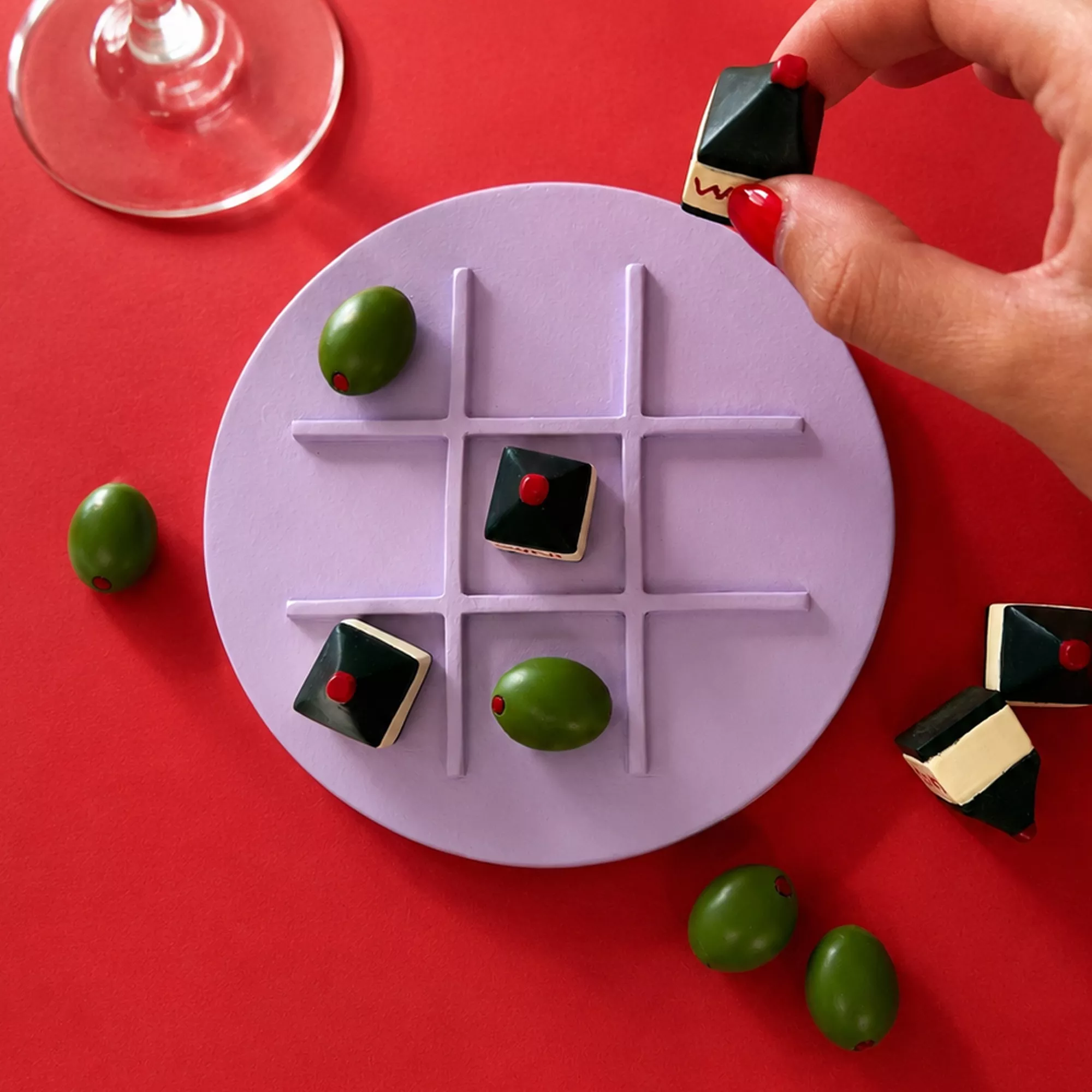 TIC-TAC-TOE-SPIEL – VERMOUTH EDITION – HELIO FERRETTI