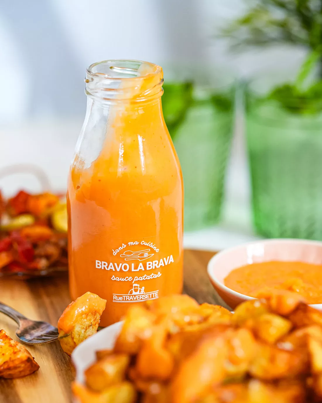 SAUCE FÜR KARTOFFELN – BRAVO LA BRAVA – 255 G – RUE TRAVERSETTE