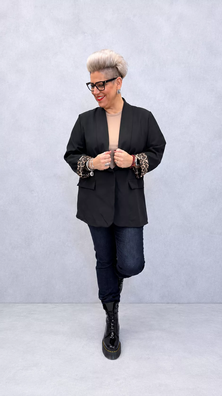 BLAZER LEO - GRANDE TAILLE 46-48