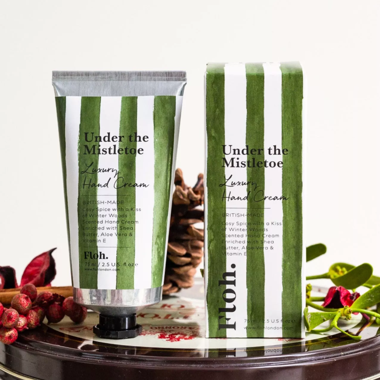 HANDCREME – UNDER THE MISTLETOE – TOASTED CRUMPET – 75 ML