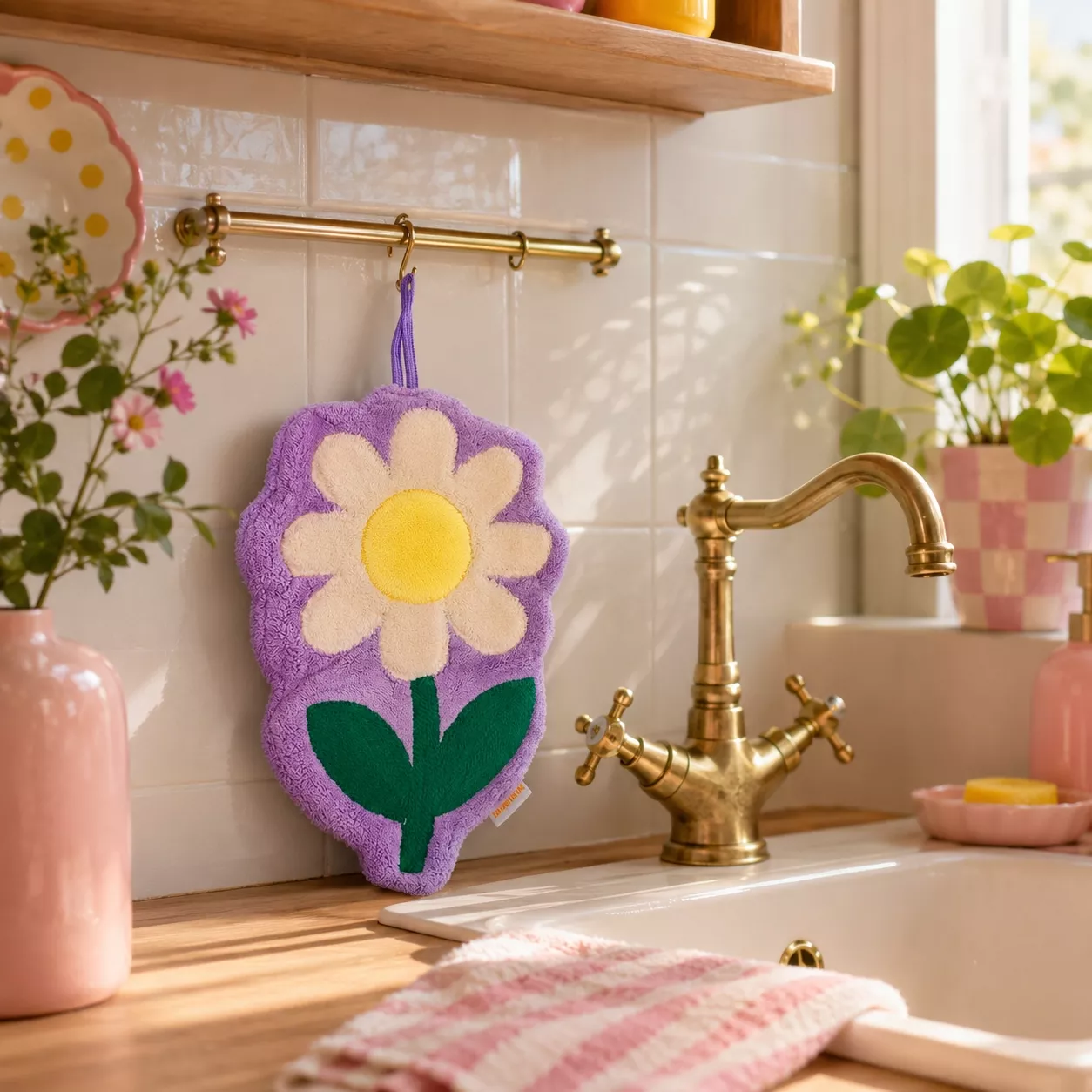 KOREANISCHES HANDTUCH – MARGERITE POP DAISY – HAPPY HANDS – MIMISUKI
