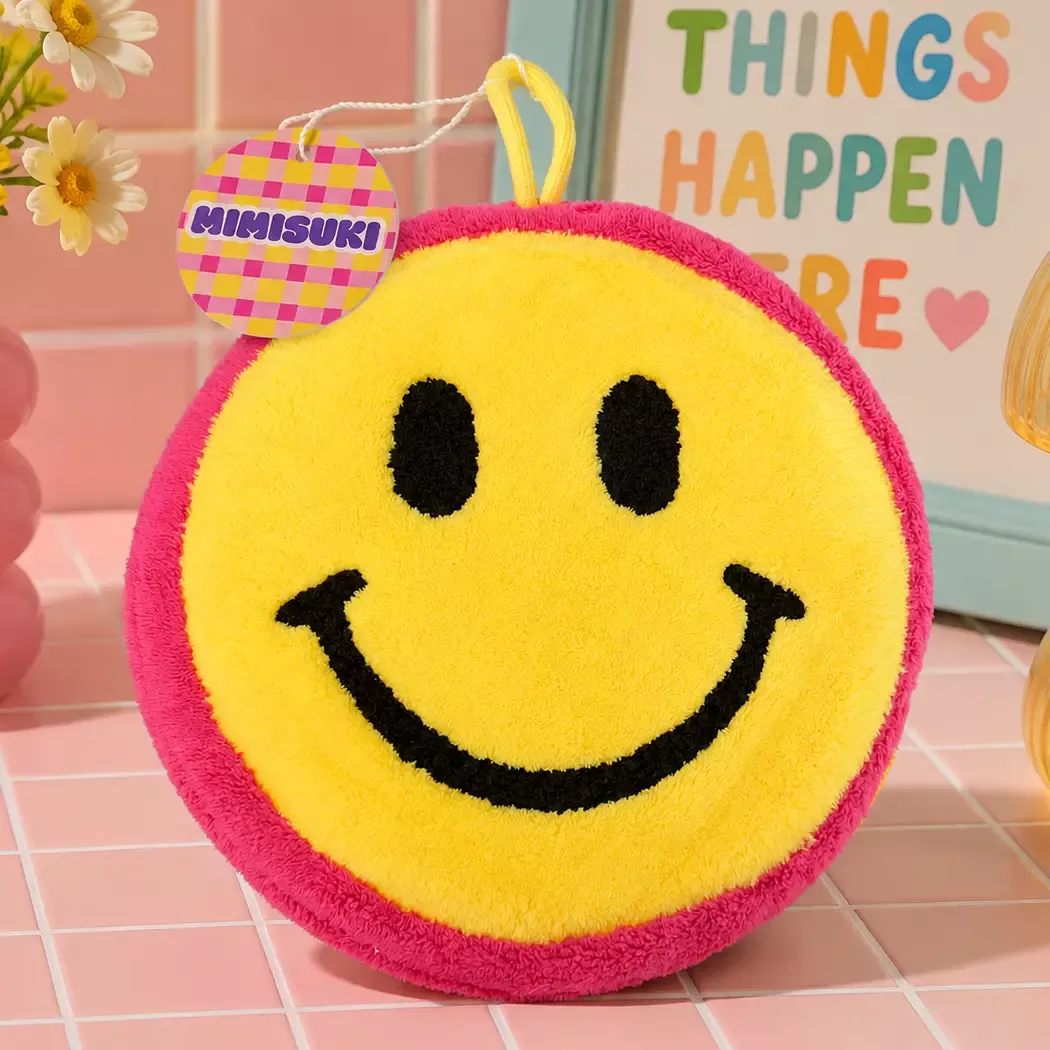 KOREANISCHES HANDTUCH – SMILEY – HAPPY HANDS – MIMISUKI