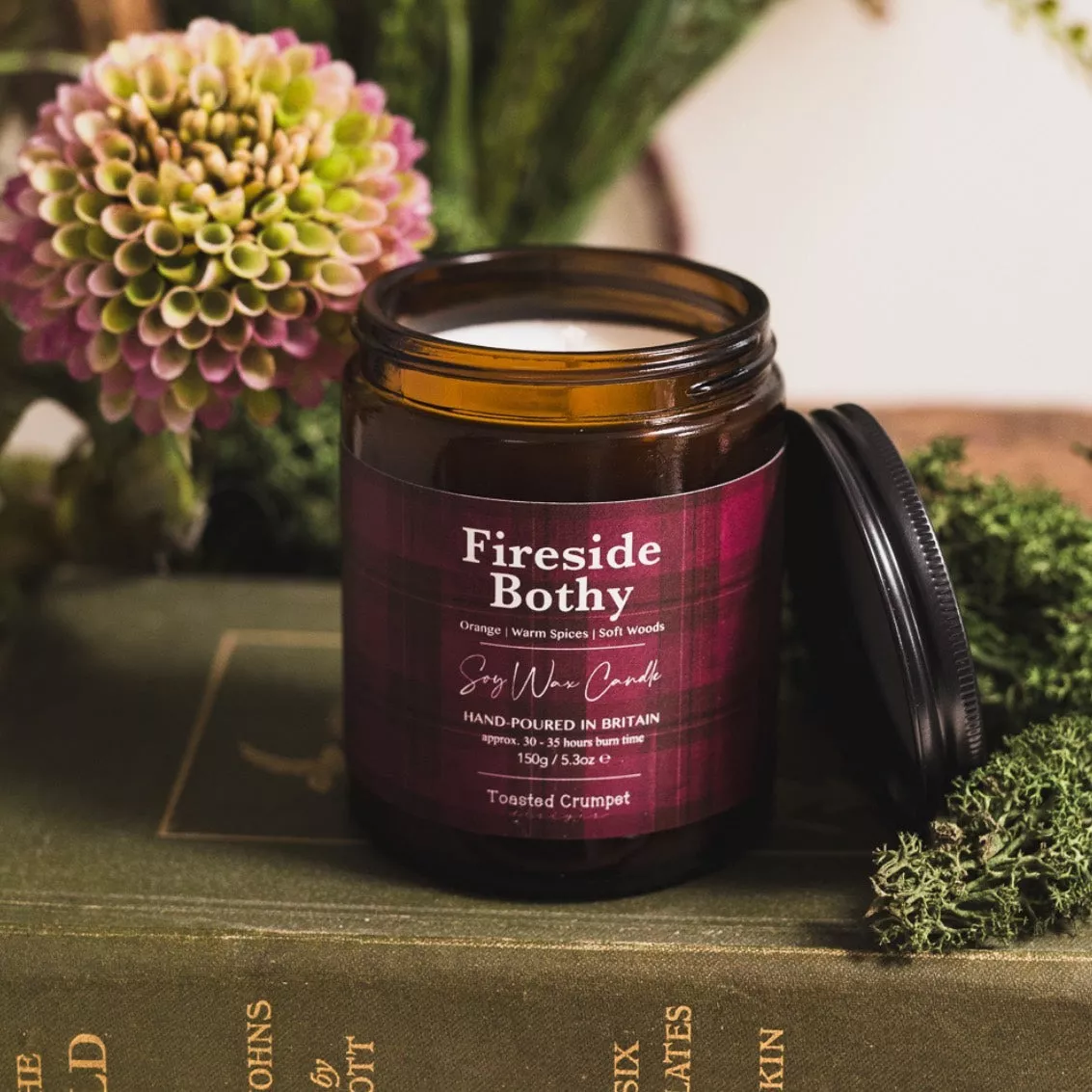 DUFTKERZE – FIRESIDE BOTHY – TOASTED CRUMPET – 150 G