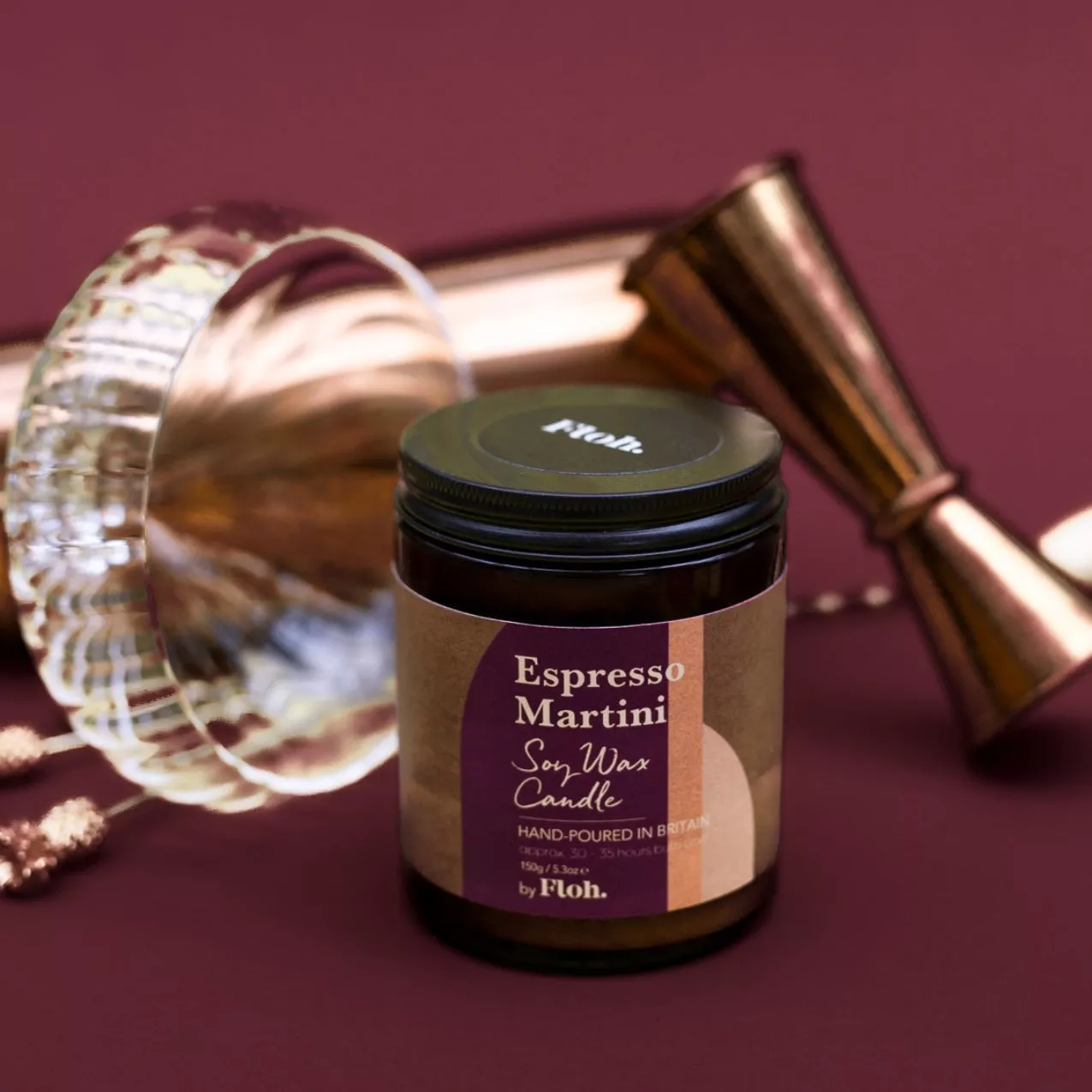 DUFTKERZE – ESPRESSO MARTINI – TOASTED CRUMPET – 150 G