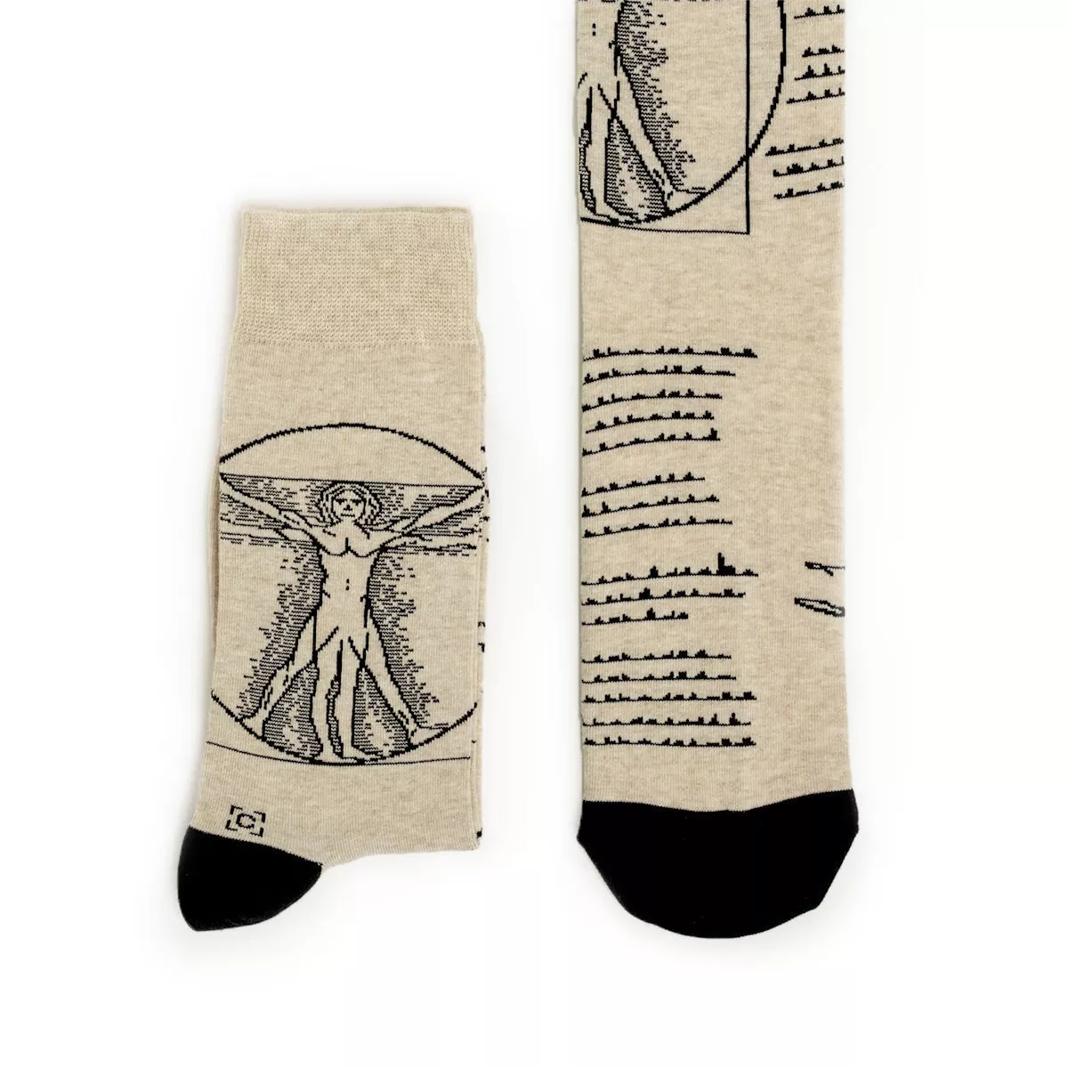 HERRENSOCKEN – DER VITRUVIANISCHE MENSCH – SOCK AFFAIRS