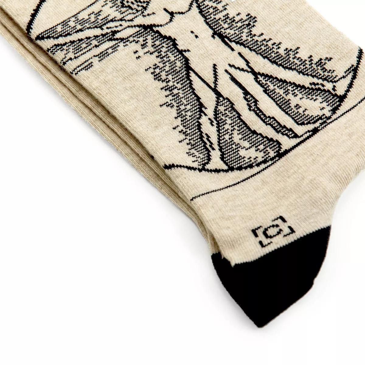 HERRENSOCKEN – DER VITRUVIANISCHE MENSCH – SOCK AFFAIRS