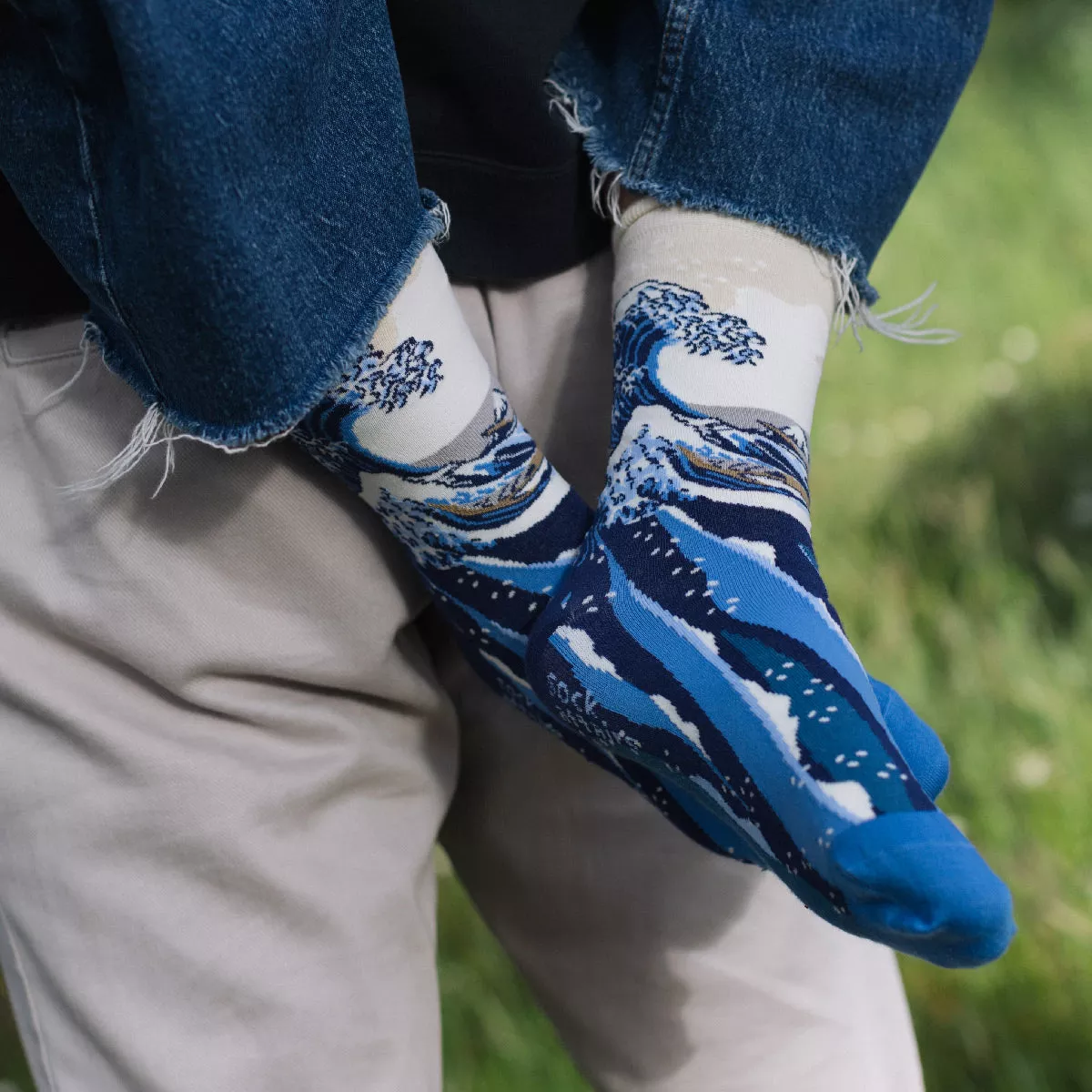 CHAUSSETTES HOMMES – LA GRANDE VAGUE – SOCK AFFAIRS