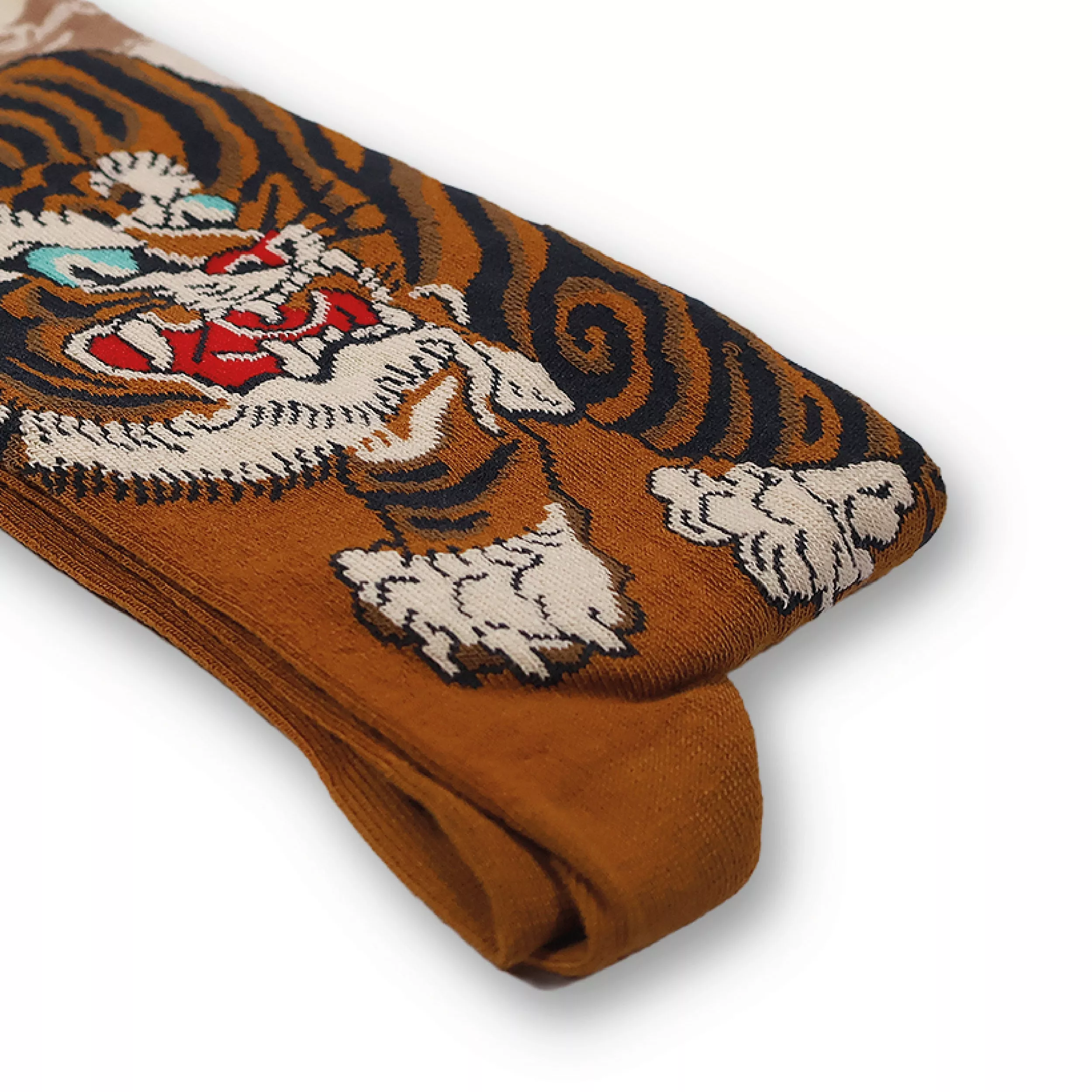 CHAUSSETTES HOMMES – TATOUAGE TIGRE TRADITIONNEL – SOCK AFFAIRS