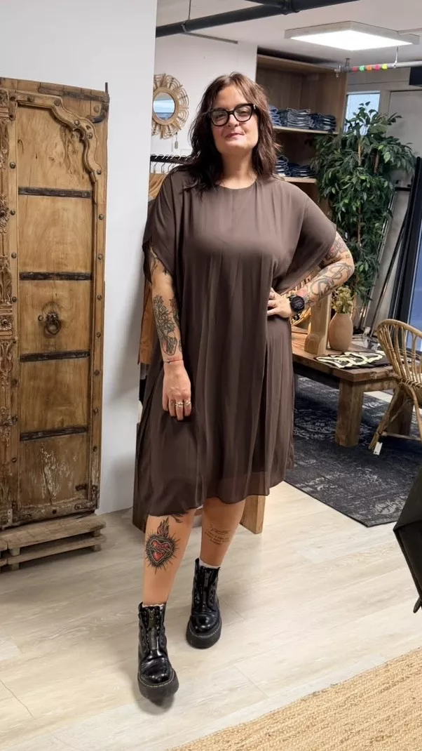 ROBE MAYA - ONLY CARMAKOMA - GRANDE TAILLE 42-54
