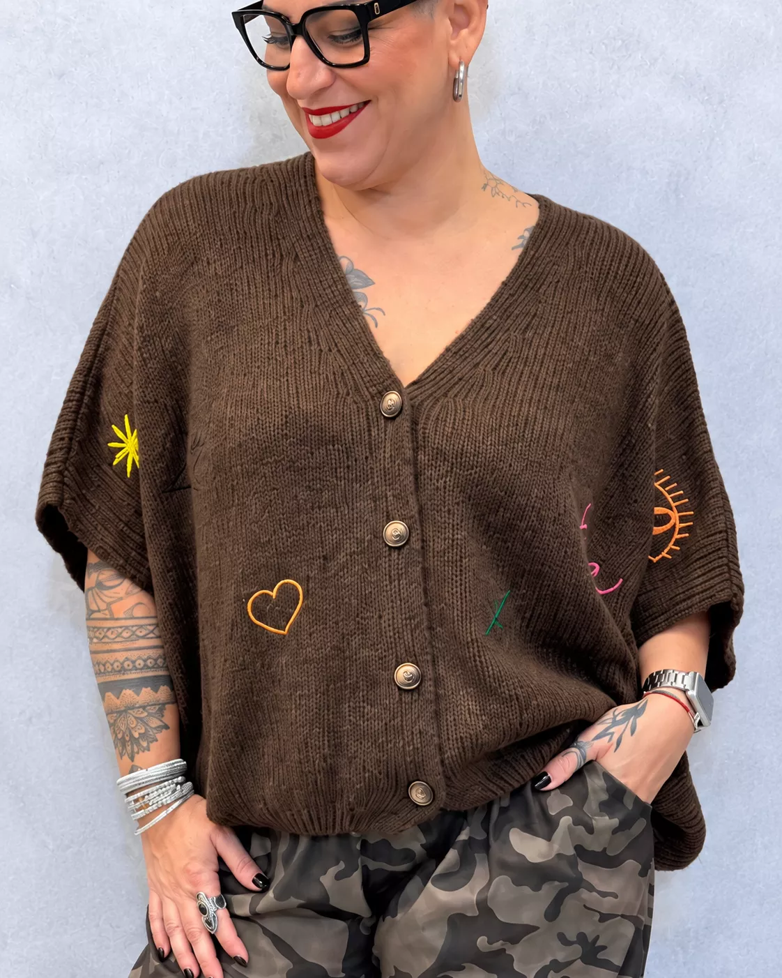 GILET COURT SANS MANCHES - GRANDE TAILLE 48-50