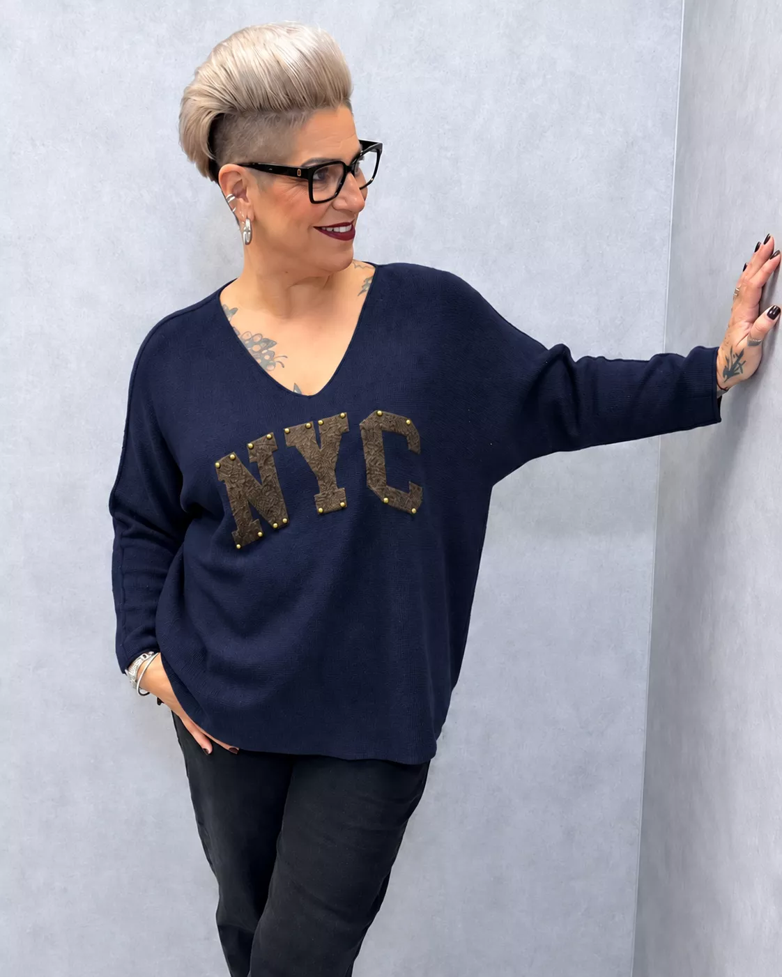 PULL NYC - GRANDE TAILLE 46-50