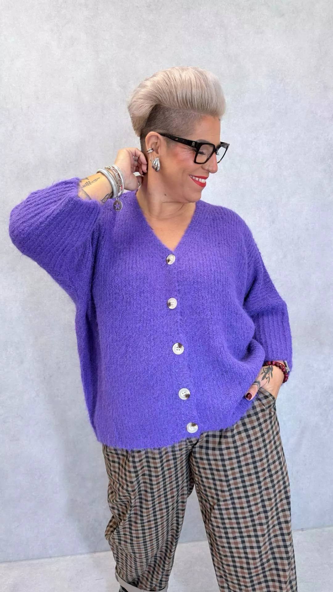 CARDIGAN MAÏNA - GRANDE TAILLE 48-50