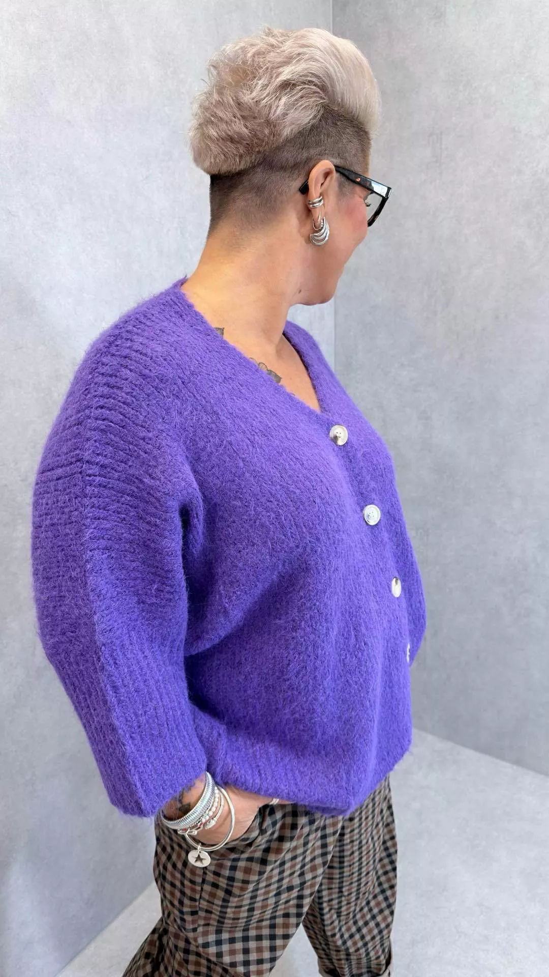 CARDIGAN MAÏNA - GRANDE TAILLE 48-50