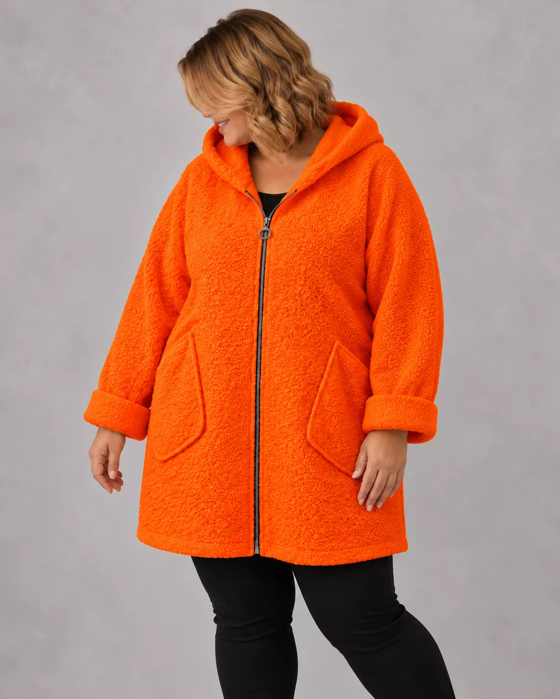 BOUCLÉ-JACKE - GROSSE GRÖSSEN 48-52