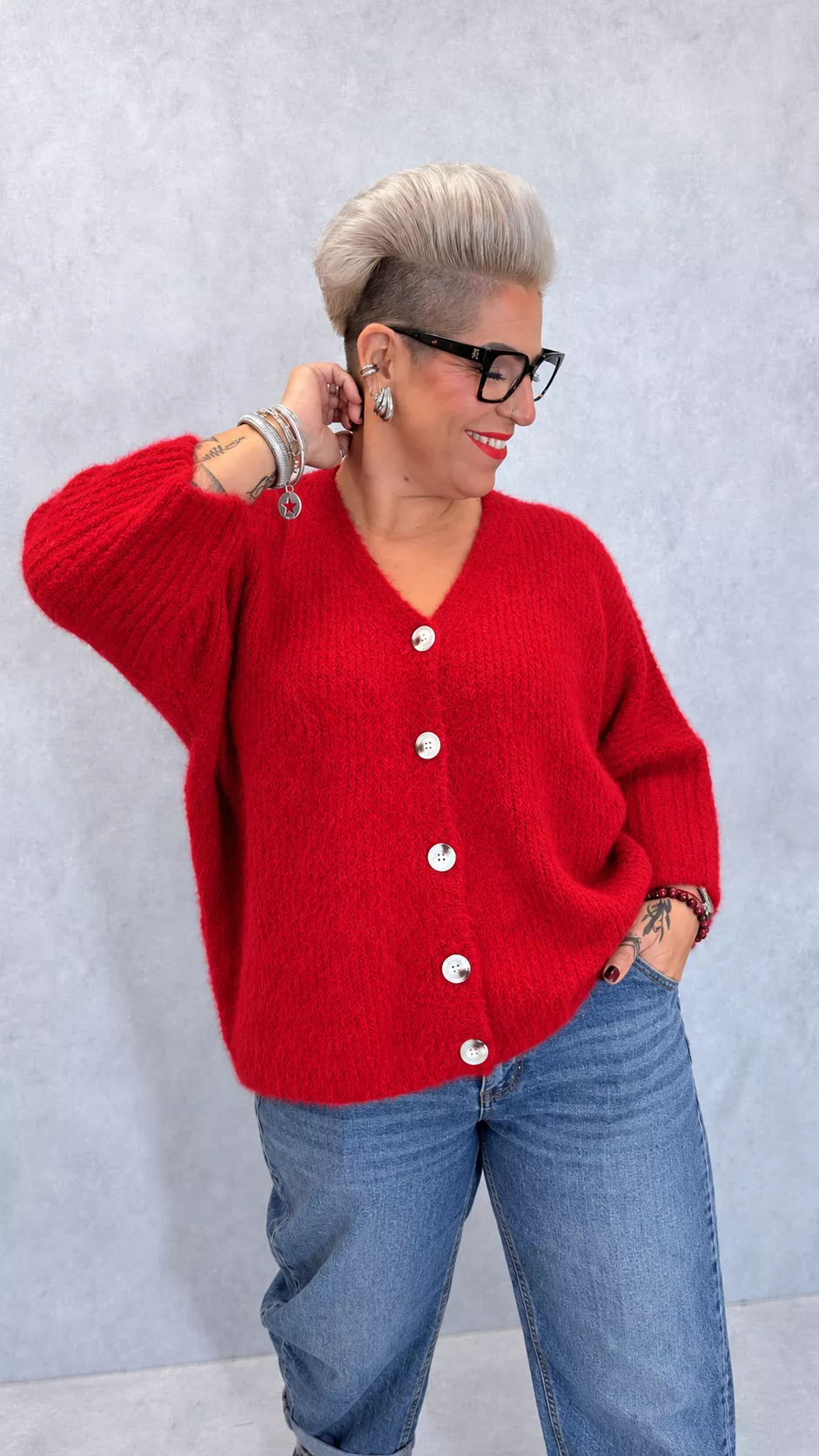 CARDIGAN MAÏNA - GRANDE TAILLE 48-50