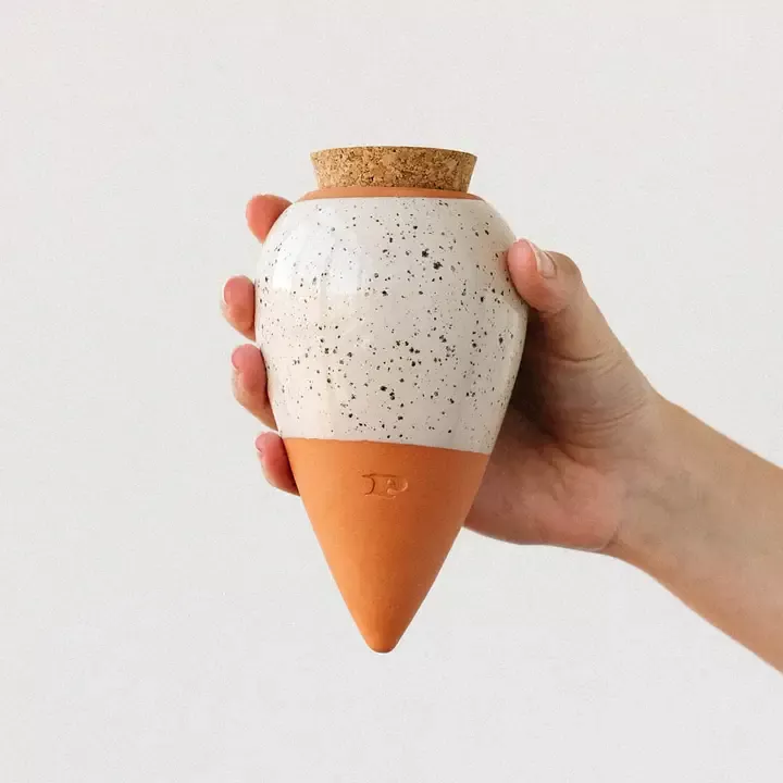 OLLA D’ARROSAGE – BLANC GRAINÉ – PEPIN