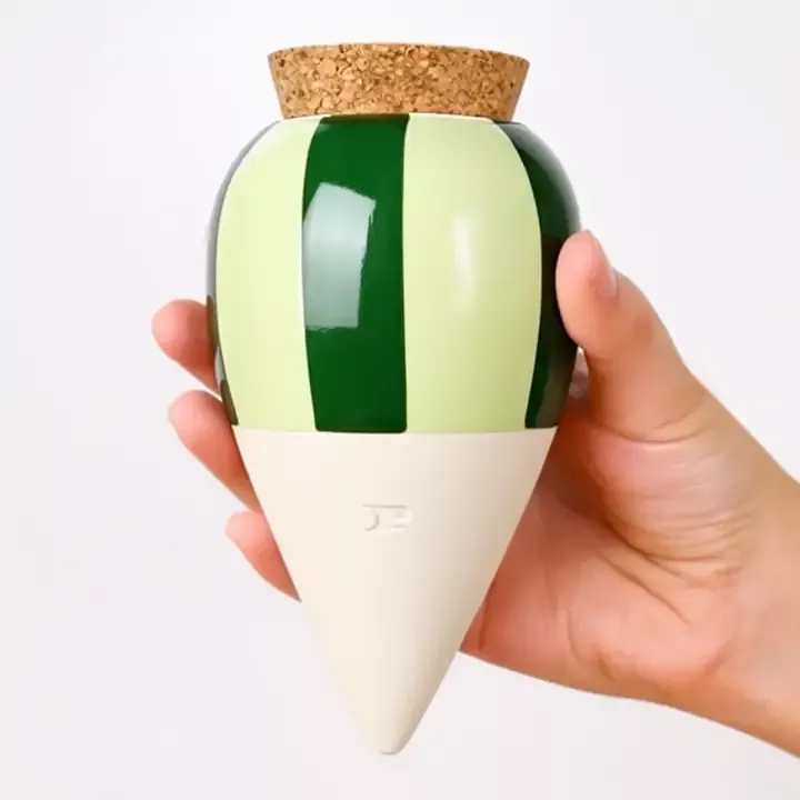 OLLA D’ARROSAGE – RAYÉ VERT ET VERT – PEPIN