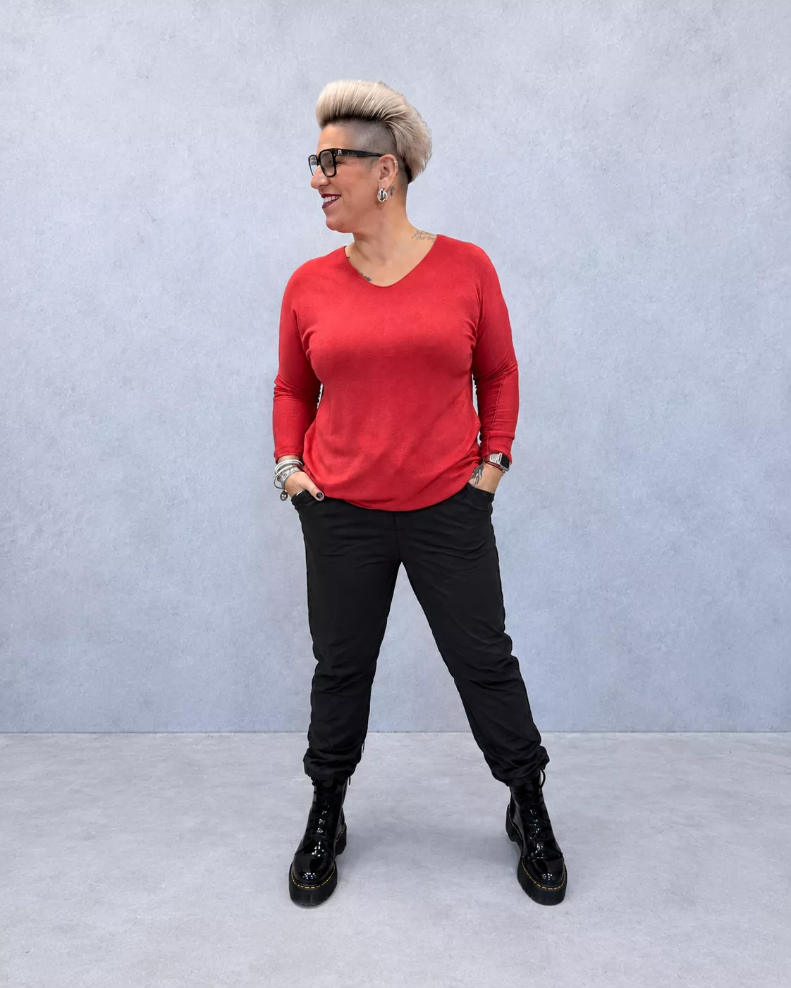 PULL FIN EN VISCOSE – ALEXIA – GRANDE TAILLE 44–46
