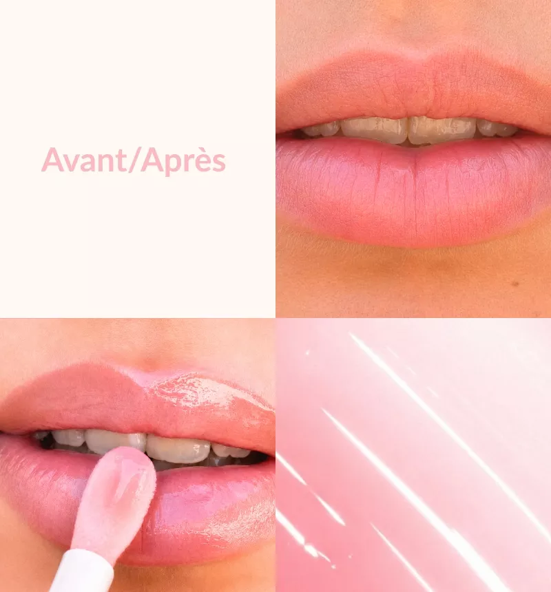 HUILE À LÈVRES BABY ROSE – 10 ML – MALOU & MARIUS