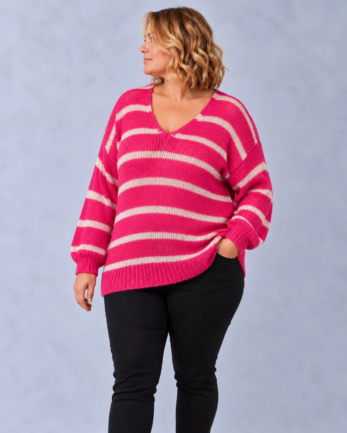 PULL LONG MAEVA - GRANDE TAILLE 50-54