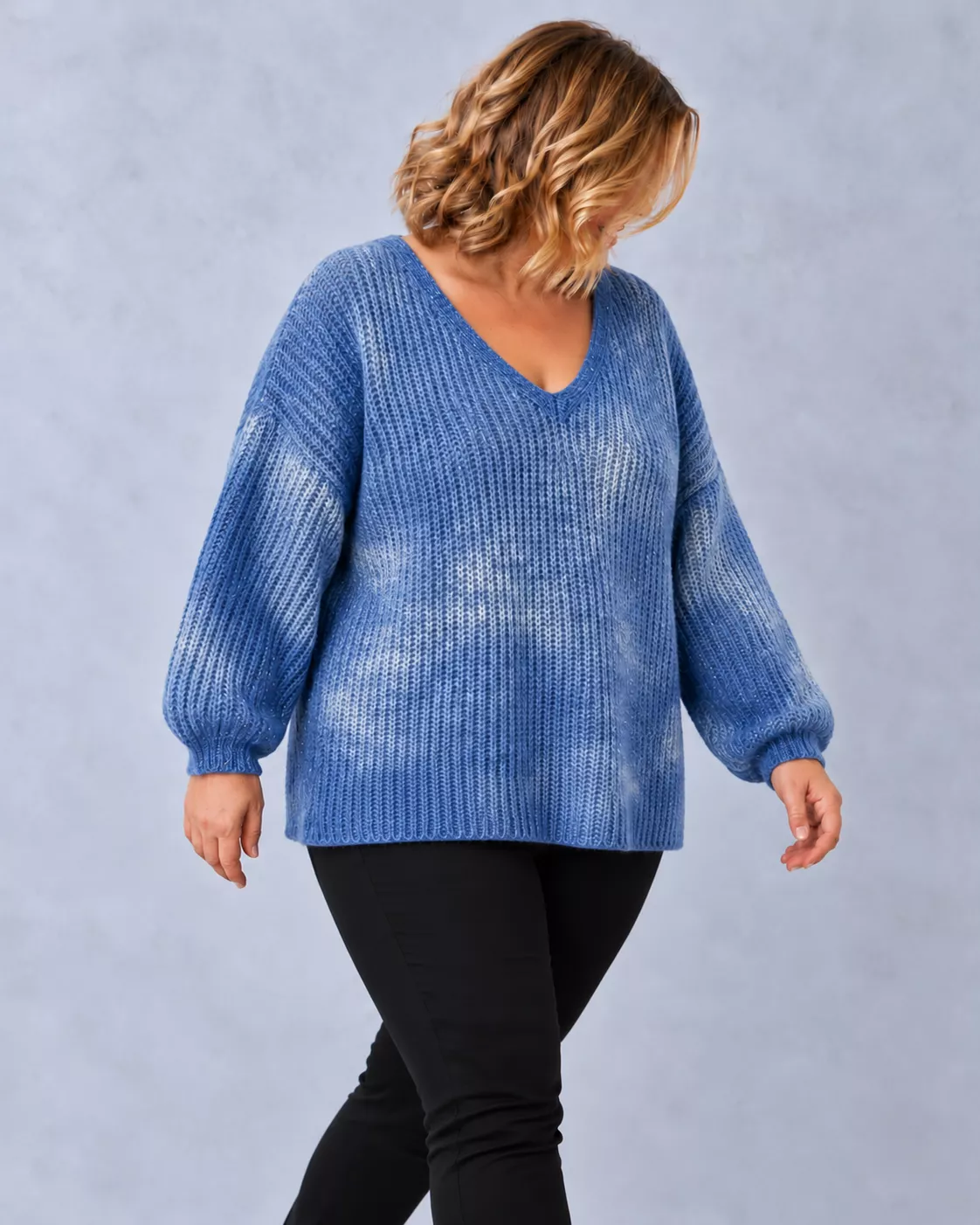 PULL LONG KYLIA - GRANDE TAILLE 50-54
