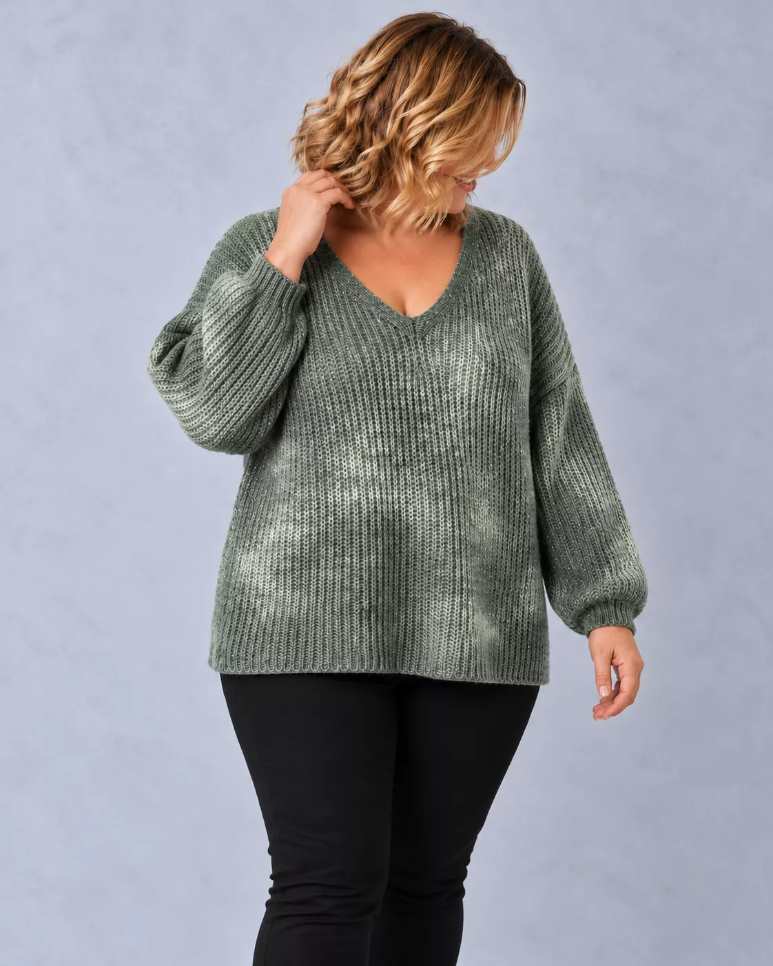 PULL LONG KYLIA - GRANDE TAILLE 50-54