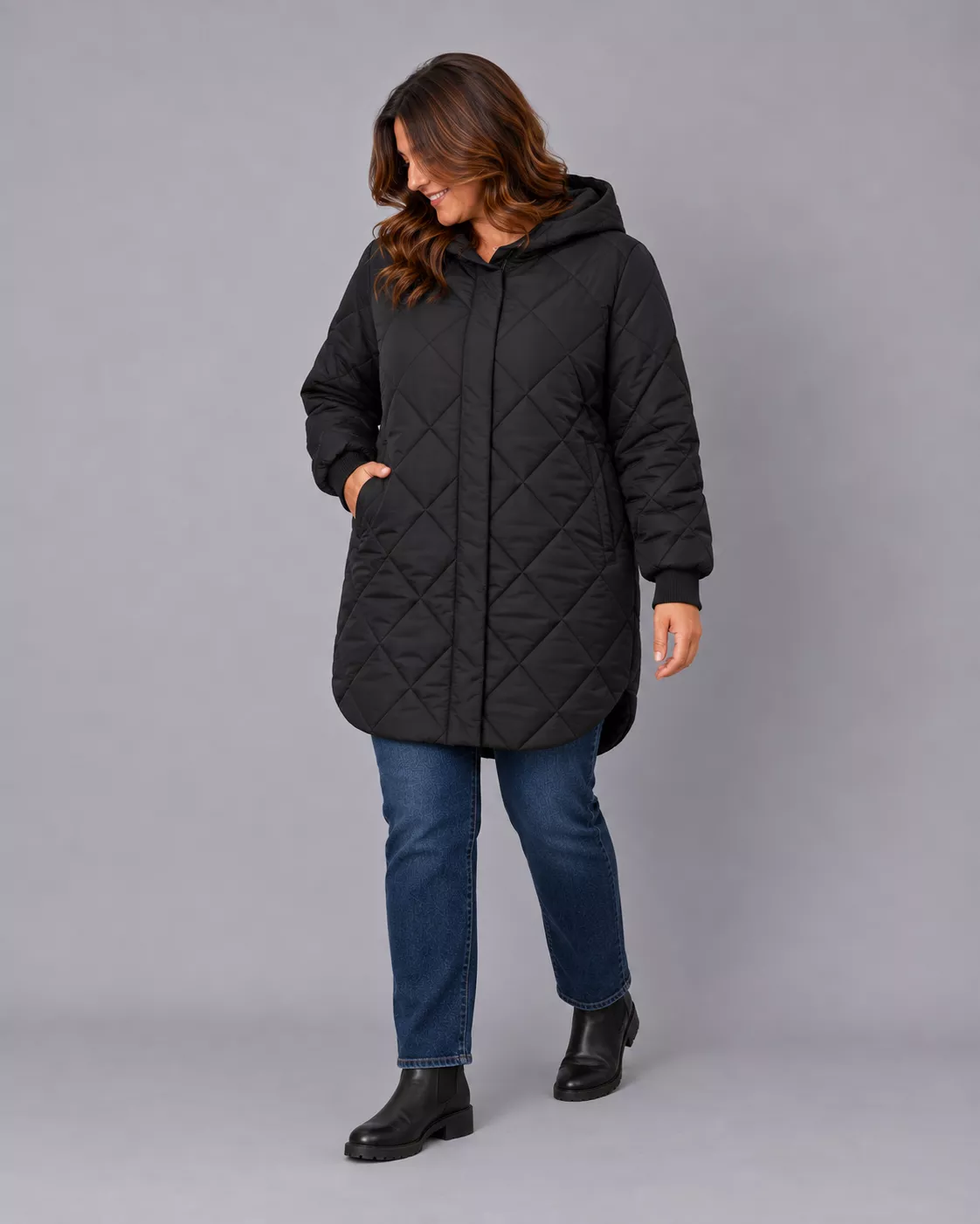 PARKA MATELASSÉE KIRA - ONLY CARMAKOMA - GRANDE TAILLE 46-52